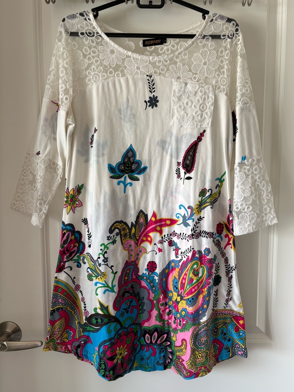 Reborn Lace Long Sleeve Dress